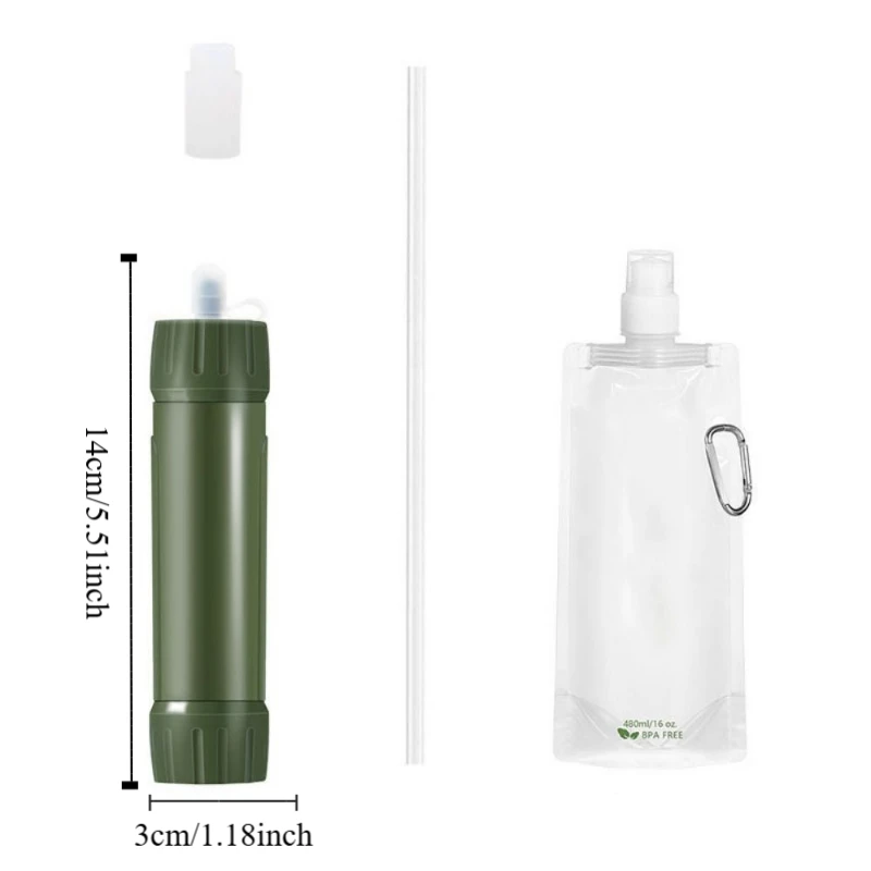 Mini Survival Water Filter Straw – Portable Emergency Purifier - Image 6