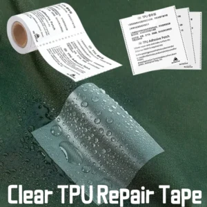 TPU Repair Tape Inflatable Boat Film Tent Self Adhesive Vinyl Repair Patch Transparent Waterproof Patch Tarp Boat Covers Sail