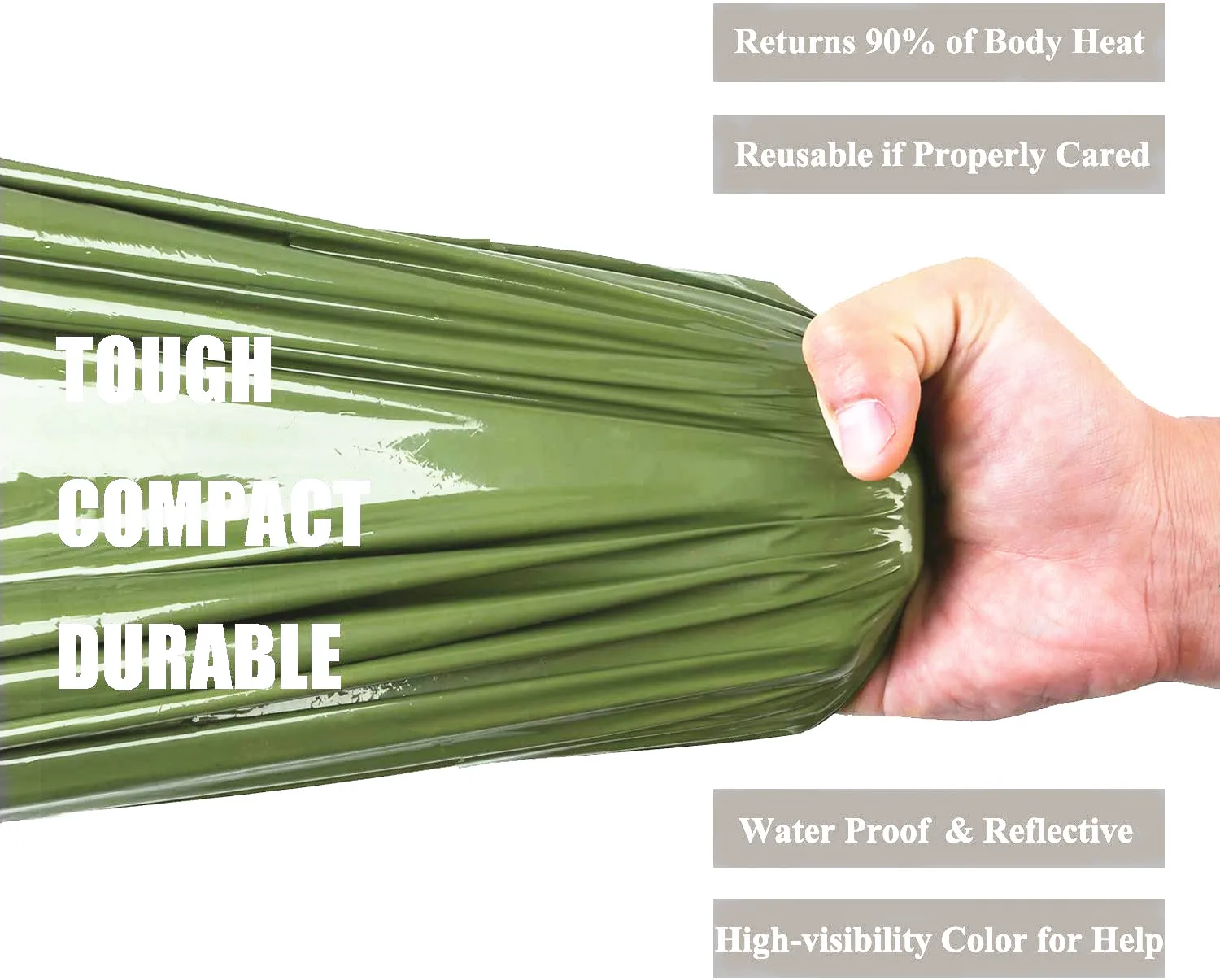 4-Pack Emergency Rain Ponchos – Compact Outdoor Weather Backup - Image 4