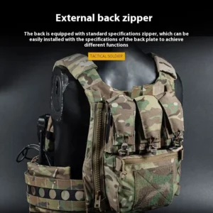 Outdoor Utility Vest – Quick Access Front Carry Gear System