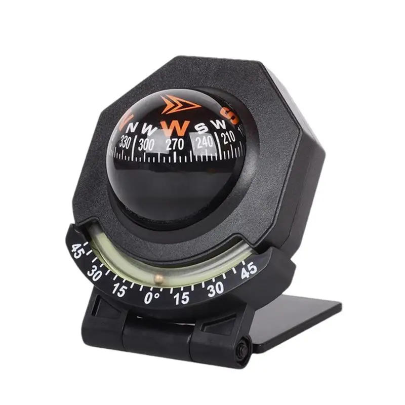 Foldable Vehicle Compass – Dashboard Navigation Tool