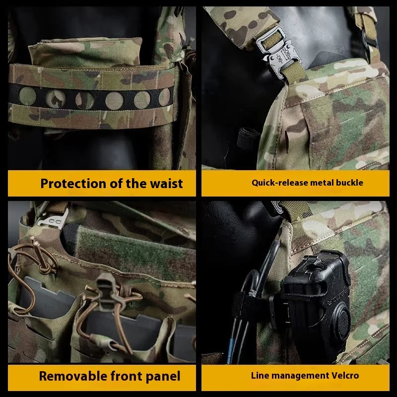 Outdoor Utility Vest – Quick Access Front Carry Gear System - Image 2