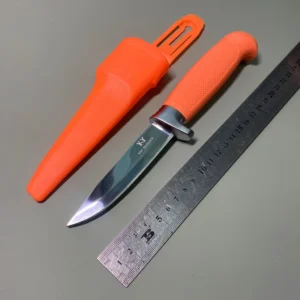Hunting Straight Full Tang Knife Fixed Blade Survival Camping Hiking Outdoor Tool