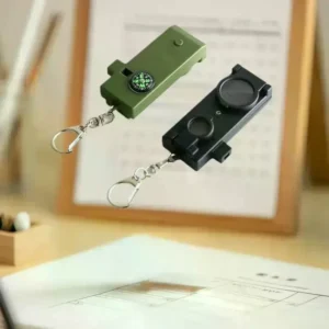Survival Whistle 5 In 1 Outdoor Whistle With Telescope Survival Gear Whistle Survival Equipment Magnifying Flashlight For Fishin