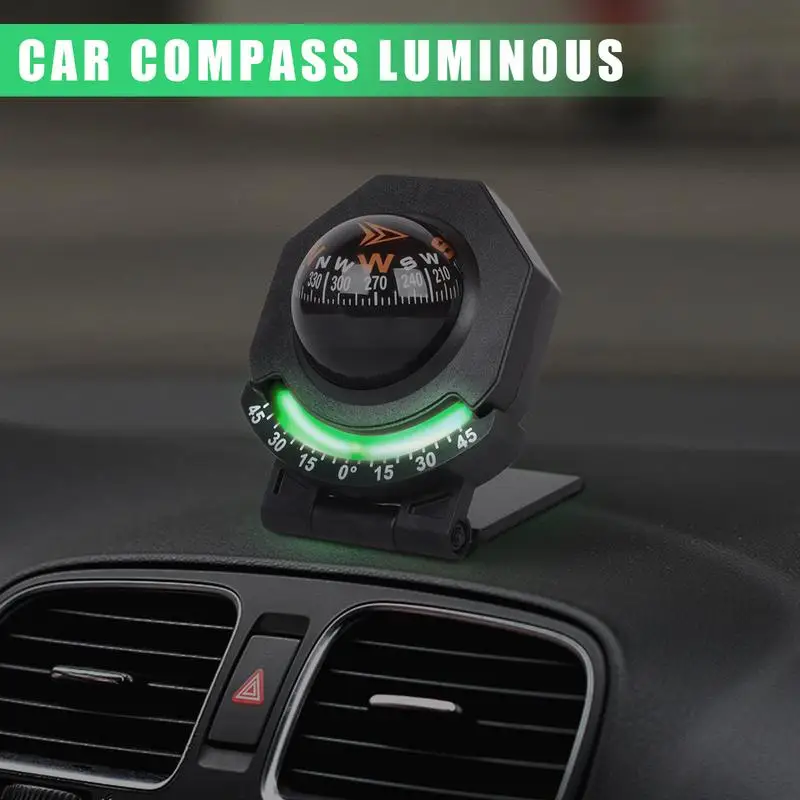 Foldable Vehicle Compass – Dashboard Navigation Tool - Image 2