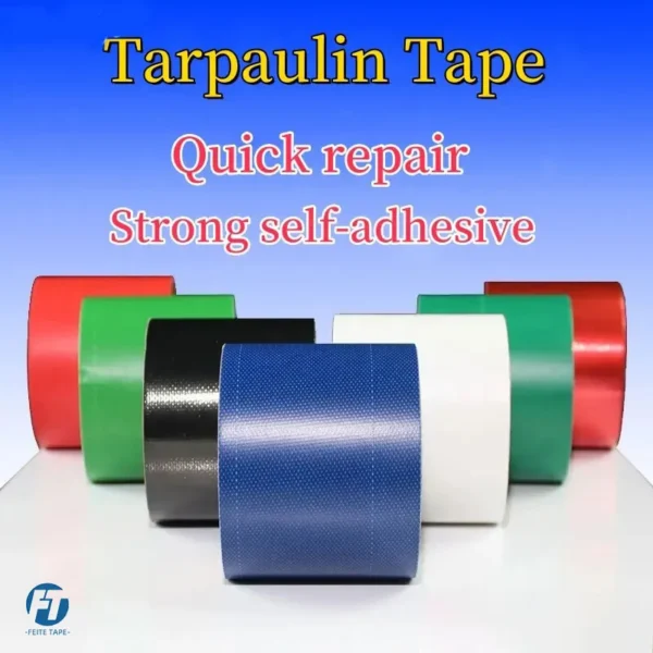 Heavy Duty Tarp Repair Tape – Waterproof Shelter & Gear Patch Tape