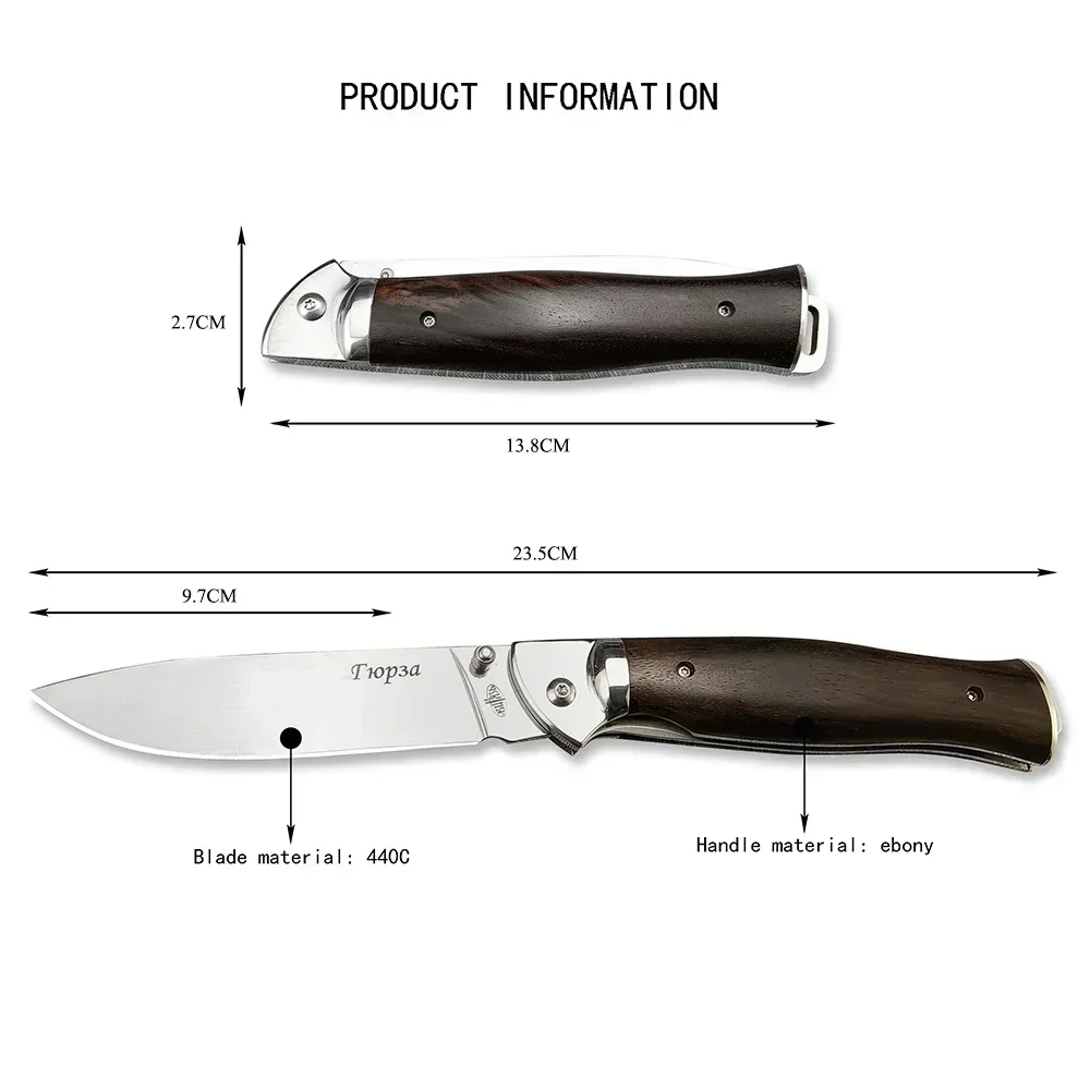Folding Survival Knife – Compact Outdoor Utility Blade - Image 5