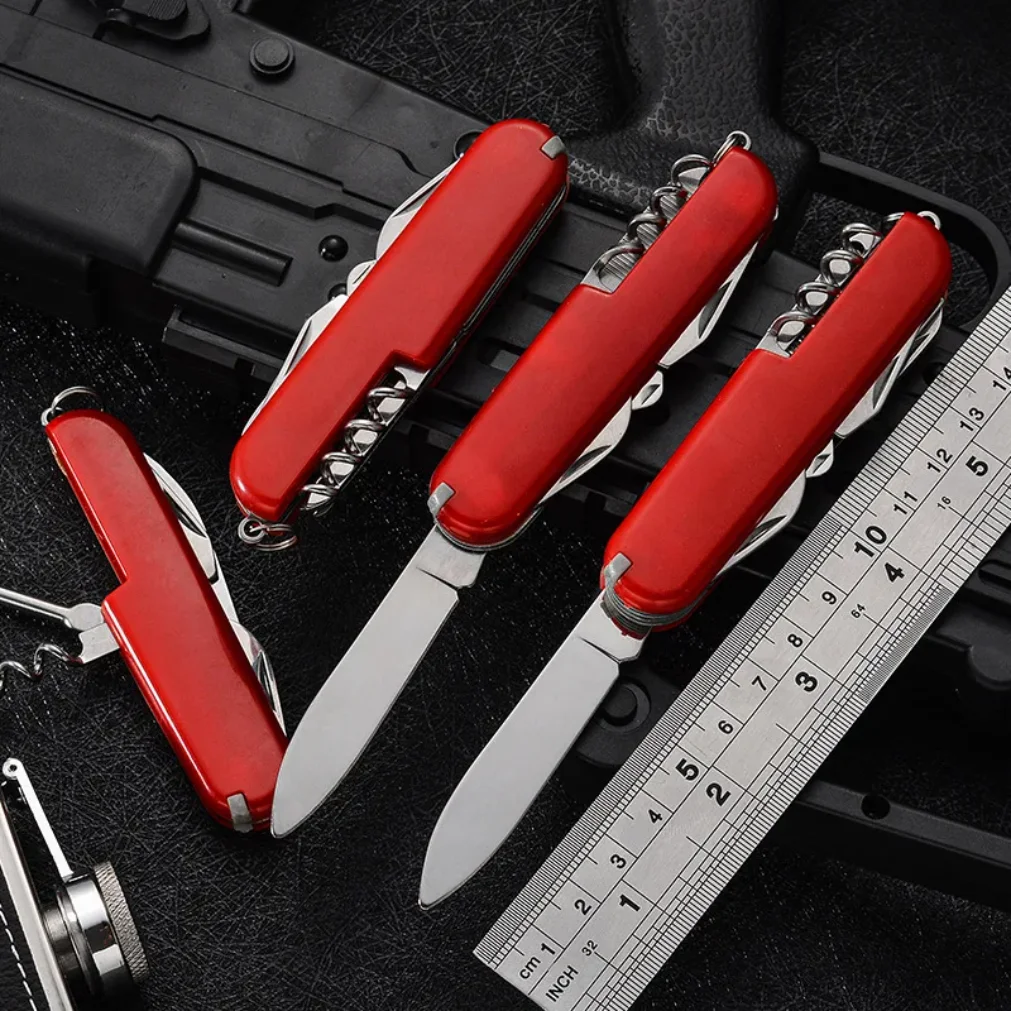 Compact Survival Multi-Tool Knife – Outdoor Utility Tool