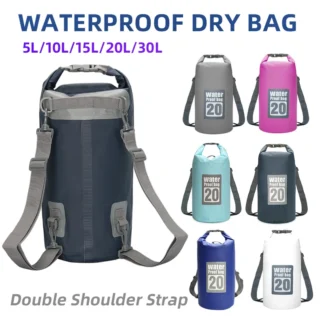 Waterproof Dry Bag – Roll Top Outdoor Storage for Camping & Swimming
