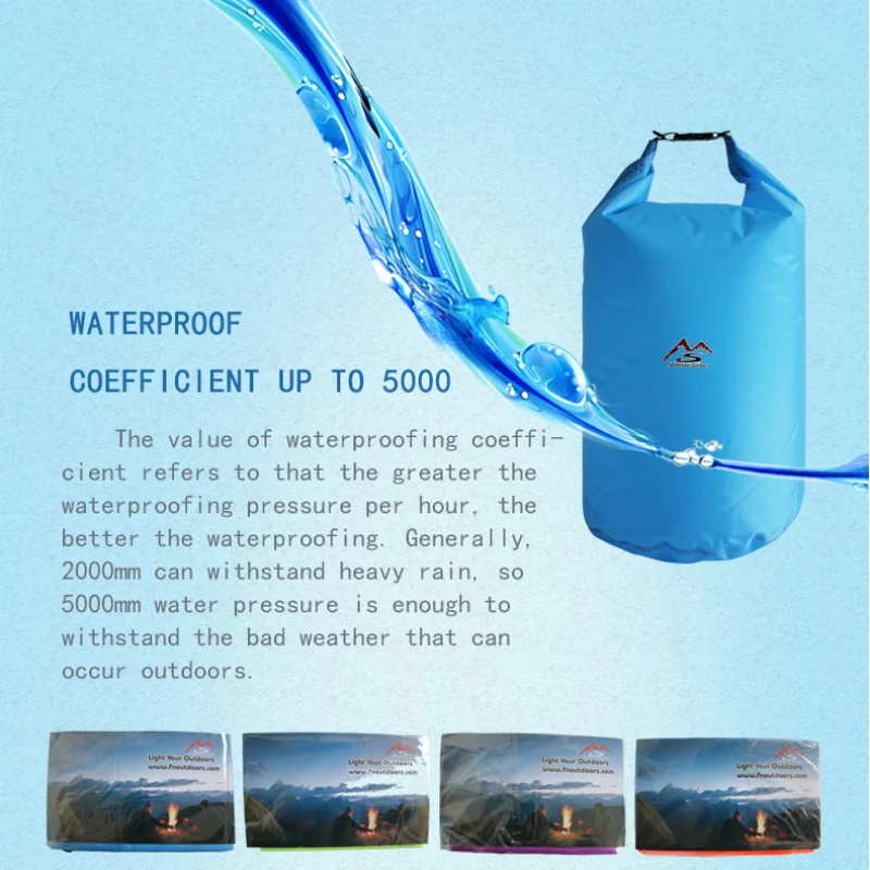 Waterproof Dry Bag – 5L / 10L / 20L / 40L / 70L Outdoor Water Storage - Image 5
