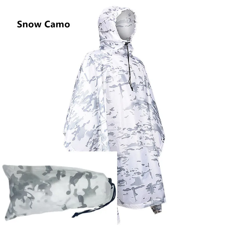 Breathable Rain Poncho – Lightweight Outdoor Travel & Emergency Rain Gear - Image 17