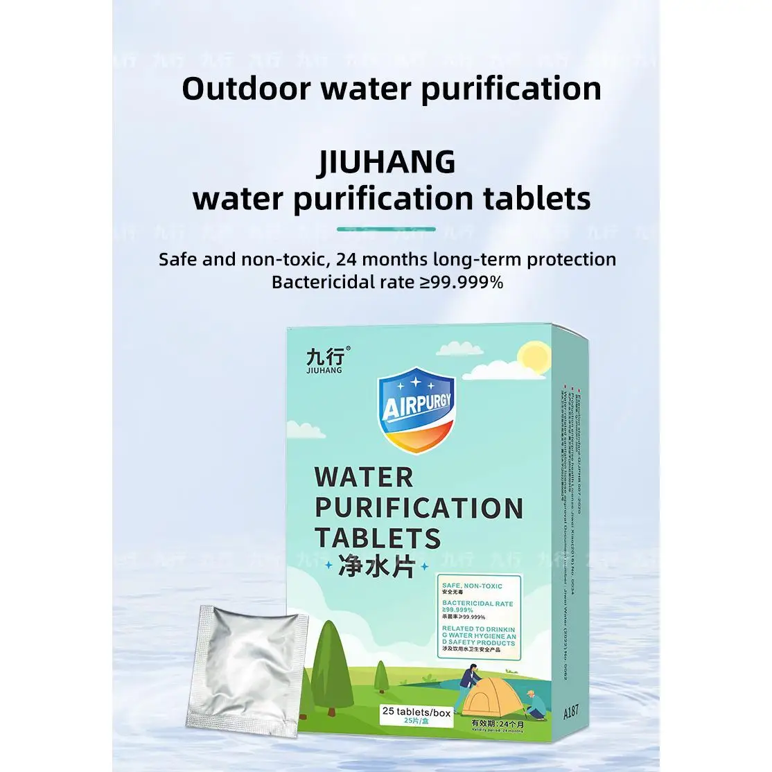 Portable Water Purification Filter Straw – Emergency Survival Drinking System