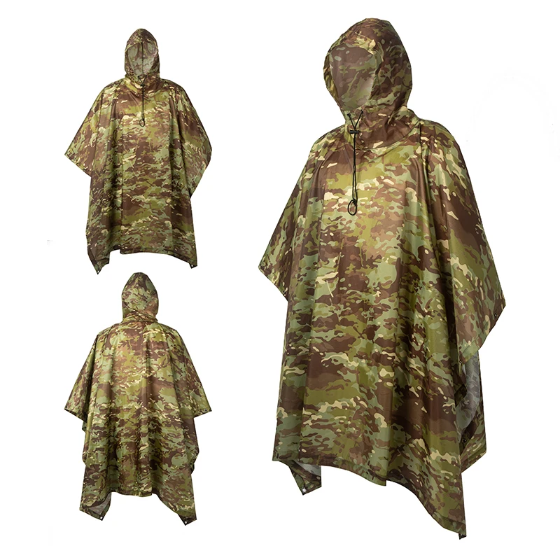 Breathable Rain Poncho – Lightweight Outdoor Travel & Emergency Rain Gear - Image 2