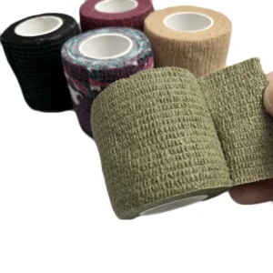 Elastic Self-Adhesive Bandage Wrap – Cohesive Support Tape for First Aid & Pets